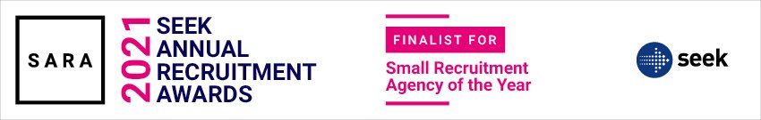 Seek Finalist - Small Recruitment Agency of the Year 2021